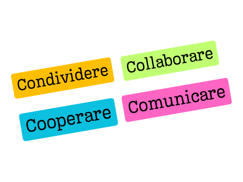 Condividere, collaborare, cooperare e comunicare. La scuola si fa attiva